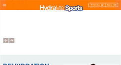 Desktop Screenshot of hydralytesports.com.au